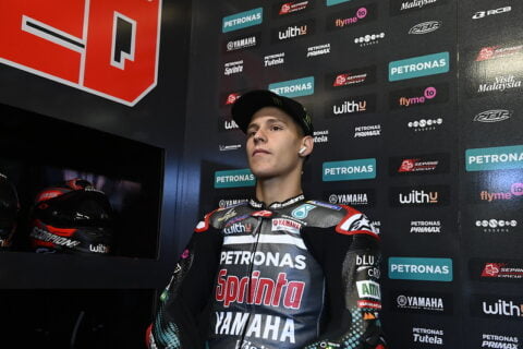 MotoGP Le Mans France J3 Débriefing Fabio Quartararo (Yamaha/9) : Le pari risqué, le principal problème, etc. (Intégralité)