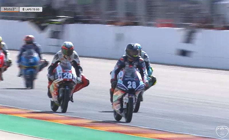 FIM CEV Aragón 1 Moto3 Course : Guevara confirme, Acosta chute, Fellon solide et rapide !