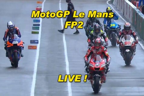 MotoGP LIVE Le Mans France FP2 : Jack Miller, le plus couillu !