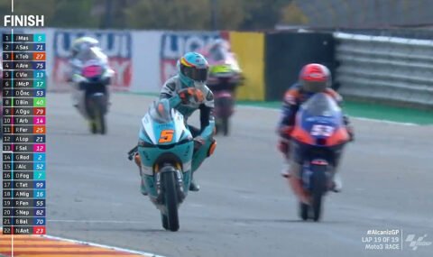Moto3 Aragón-2 Course : Jaume Masiá remporte une nouvelle course de folie devant Ayumu Sasaki !