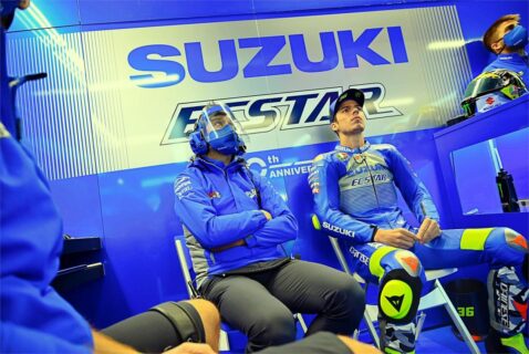 MotoGP Le Mans France J3 Joan Mir (Suzuki/14) : "je ne me vois pas sur le podium dimanche"