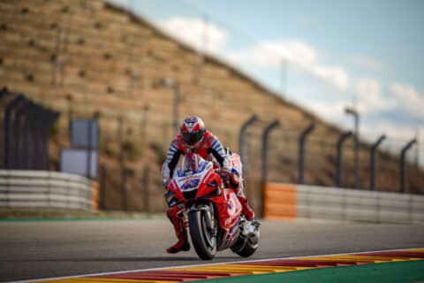 MotoGP Aragon-2 J1 : incroyable mais vrai, pour Jack Miller (Ducati/18), tout va bien !