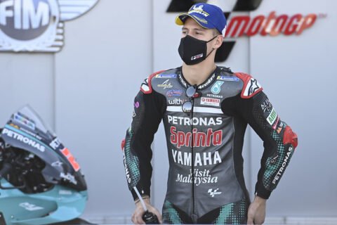 MotoGP Aragón-1 J2 Debriefing Fabio Quartararo (Yamaha/1): A estratégia com Viñales, etc. (Total)