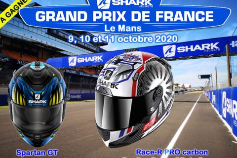 Plus que quelques heures pour le Jeu-Concours « Spécial SHARK Helmets Grand Prix de France 2020 » !