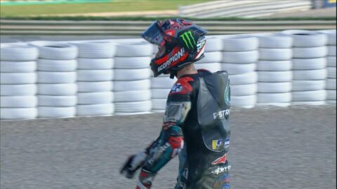 MotoGP Valence-2 J3 Fabio Quartararo (Yamaha/AB) : "depuis Le Mans j’ai perdu toute sensation avec la moto"