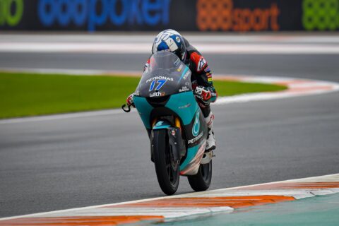 Moto3 Moto3 Valence-1 FP3: John McPhee à vontade em uma pista com aderência precária