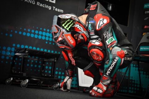 MotoGP Portimao J3 Fabio Quartararo (Yamaha/14): the return of compartment syndrome