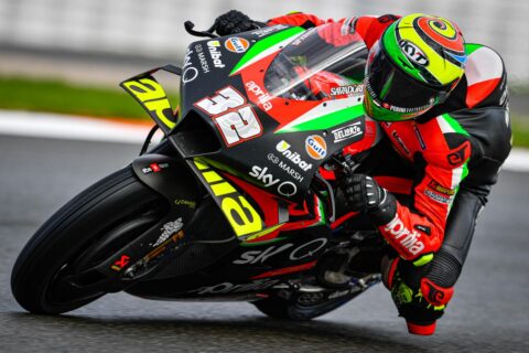 MotoGP Valencia-1 J3: estreia tímida de Lorenzo Savadori (Aprilia/AB) apagada por Gerloff