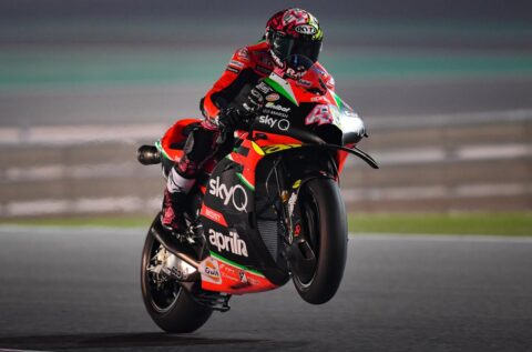 MotoGP Portimao J1 Aleix Espargaró (Aprilia/3) : une belle journée et un nouveau nom pour un équipier