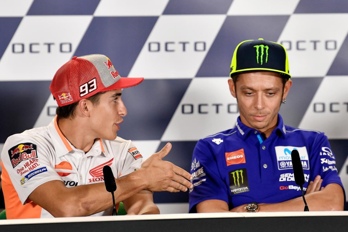 MotoGP Marc Marquez : « la bataille entre Valentino et moi a tellement mal tourné que nous avons perdu le respect l’un pour l’autre »