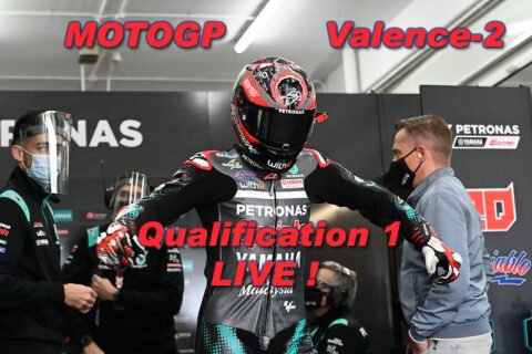 MotoGP LIVE Valencia-2 Q1: Brad Binder e Quartararo passam, Alex Marquez quebra e Rins para