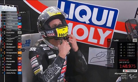 Moto2 Valence-1 FP1: Tom Lüthi fastest despite a fall