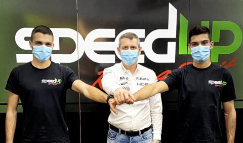 Moto2: Jorge Navarro e Yari Montella com a equipe Speed ​​Up Racing em 2021