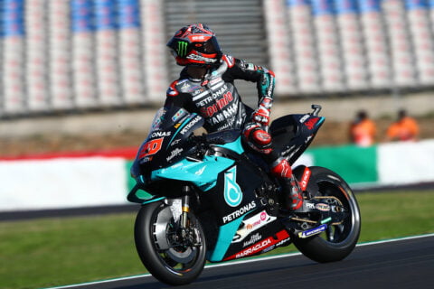 MotoGP Portimão J1, Débriefing Fabio Quartararo (Yamaha/4) : « La piste la plus difficile sur laquelle j'ai jamais piloté en MotoGP ! », etc. (Intégralité)