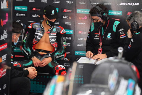 MotoGP Valencia-2 J1, Debriefing Fabio Quartararo (Yamaha/16): The mystery of the M1 which does not react, etc. (Entirety)