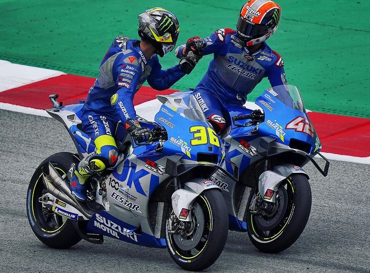 MotoGP : entre Mir et Rins c’est une rivalité et du respect