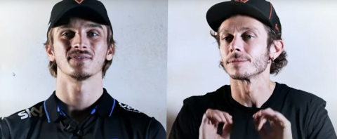 MotoGP [ビデオ]: ロッシとマリーニが興味深い会話を交わす