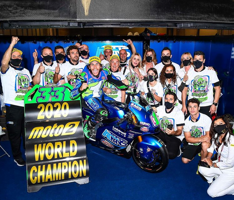 Bastianini also pays tribute to his team