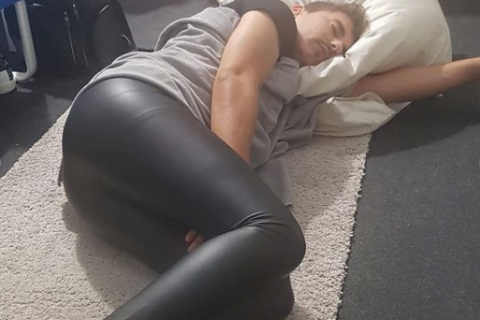 Pour ce qui est de la surveillance de la toile, Lorenzo ne dort que d'un œil ...