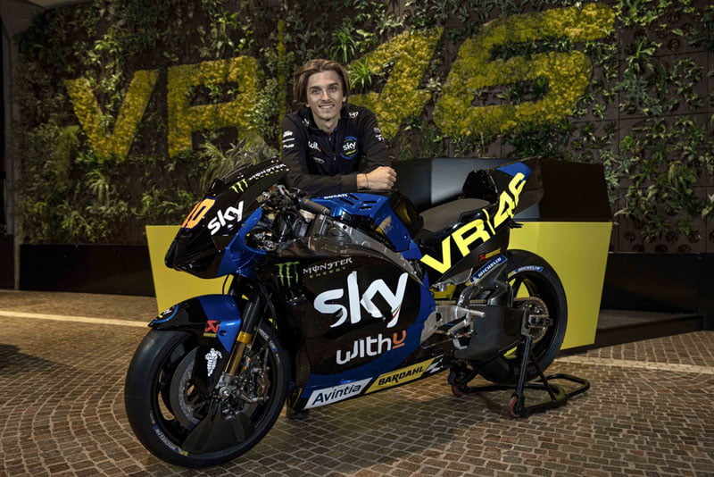 Valentino Rossi as team boss, that's what it looks like...