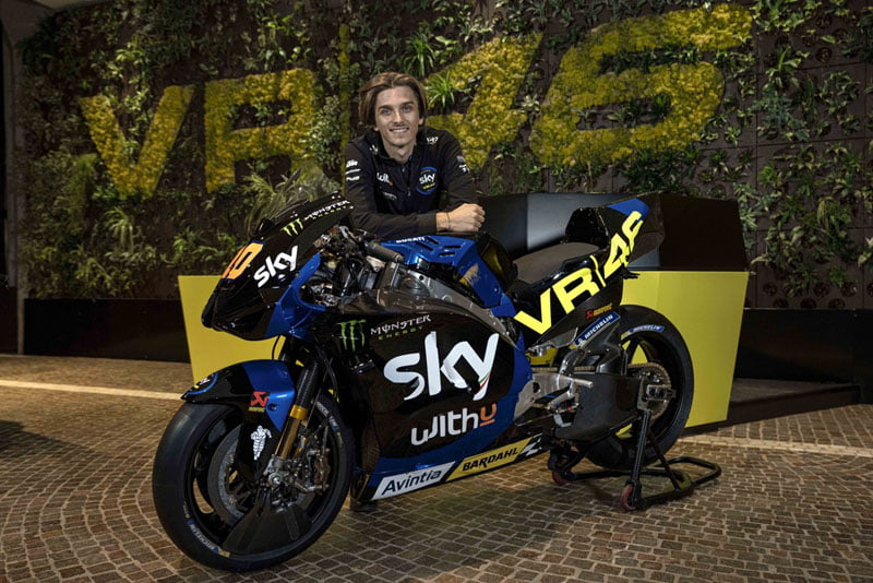 Valentino Rossi como chefe de equipe, é o que parece...