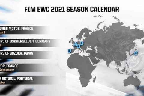 Endurance : Cinq rendez-vous au calendrier FIM EWC 2021
