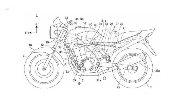 Honda by presenting this patent aroused interest…