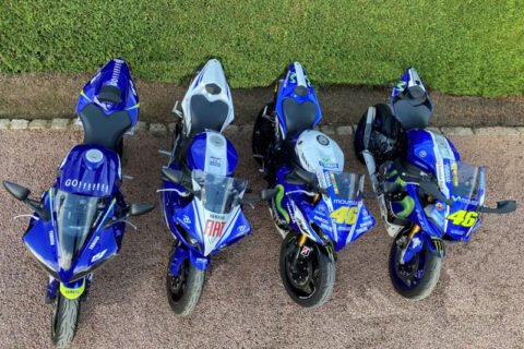 [Rua] Coleção de réplicas da Yamaha R1 Valentino Rossi em breve para leilão!