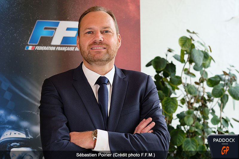 Interview Exclusive Sébastien Poirier, Président de la Fédération Française de Motocyclisme (FFM), à l’aube de la saison 2021.
