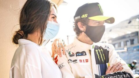 People: Valentino Rossi on the glamorous side in Bahrain