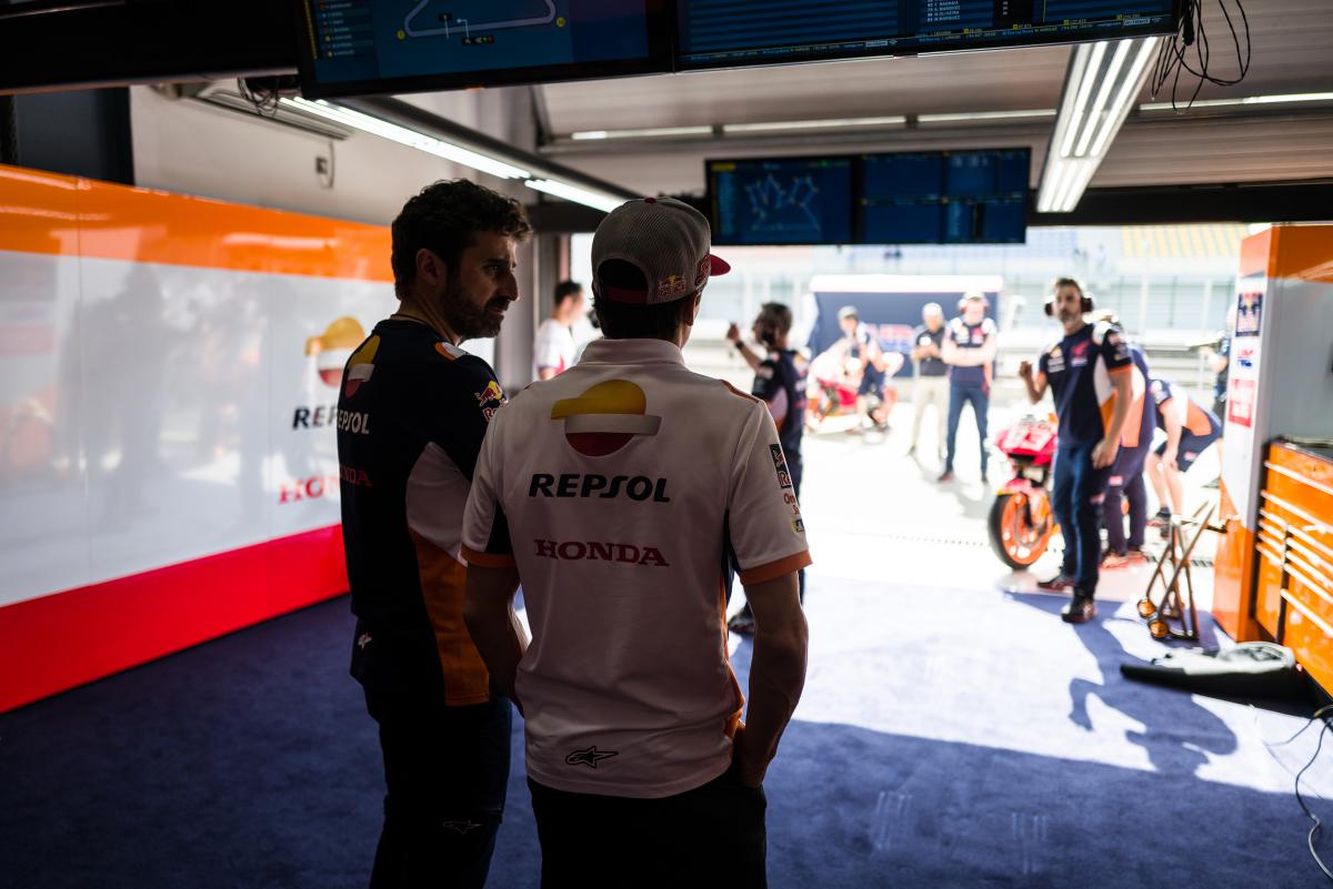 Did Marc Marquez indirectly send a message?