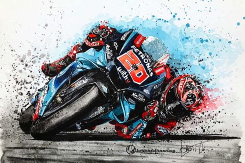 [Le casque et la plume] La moto et le pinceau