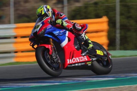 WSBK Test Jerez: Honda rewarded for its perseverance, and Bautista happy!