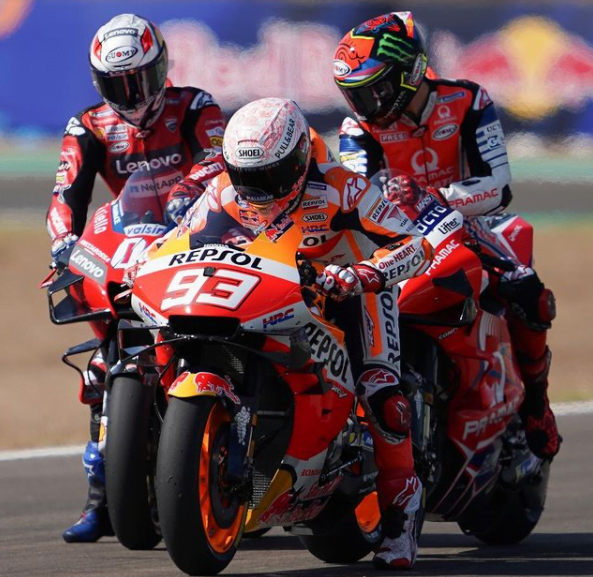 Ciabatti da Ducati lembra-nos que sem Marc Márquez a Honda é uma concha vazia...