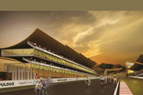 En Indonésie on ne doute certainement pas de la tenue de son Grand Prix MotoGP ...