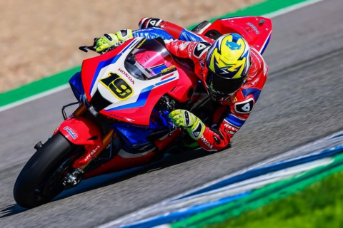 A Jerez Bautista espère que Honda a autant travaillé sur sa moto que lui sur lui-même ... i