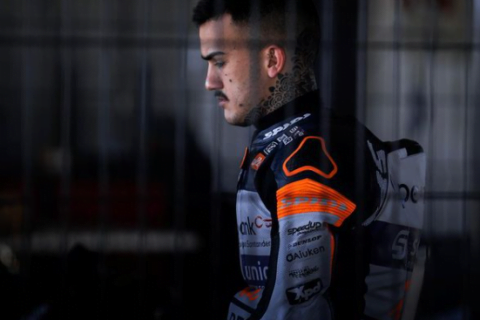Canet est tatoué mais aussi maintenant un vacciné en Moto2 ...