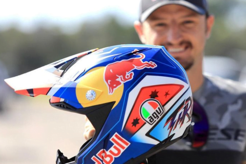 Jack Miller change parfois de physionomie de casque …