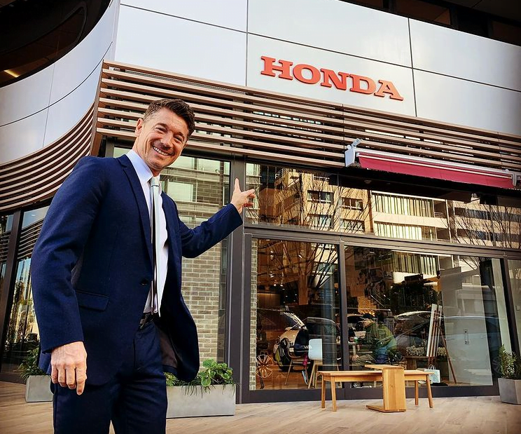 Cecchinello est un fidèle de Honda mais il est aussi fairplay ...