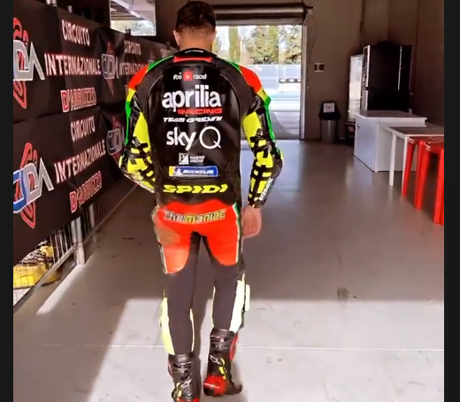 Andrea Iannone repart sur la piste...