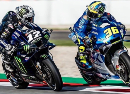 Maverick Viñales já está se posicionando como rival de Mir para conquistar o título...