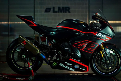 Alex Rins présente sa version de la GSX-R ...