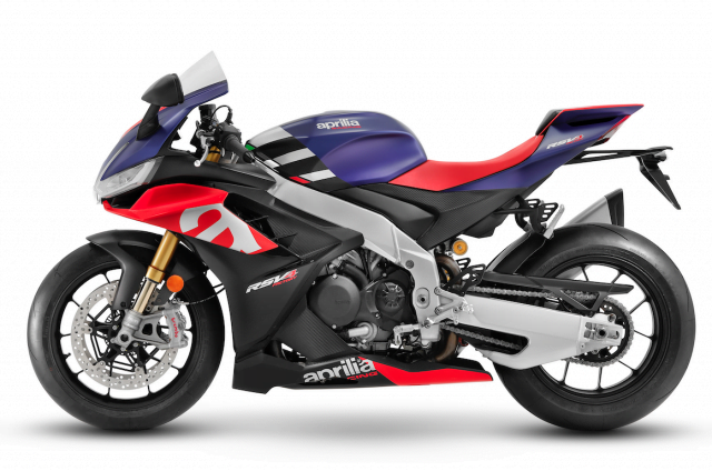 Aprilia has worked well on a practically new RSV4...