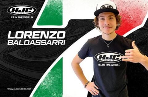 Moto2: Lorenzo Baldassarri will also ride in HJC. What about the rest?