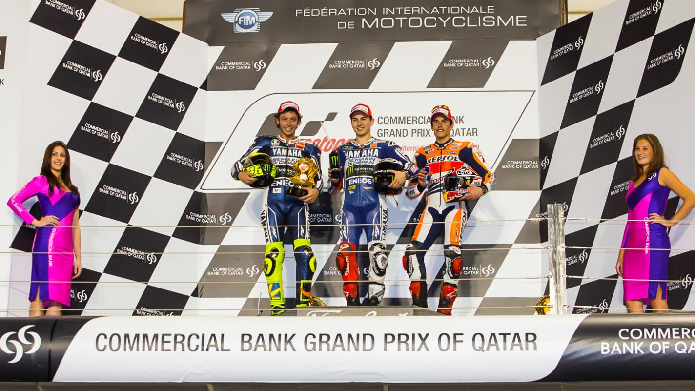 Marc Marquez will always remember his first podium...