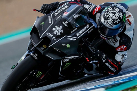 WSBK Test Jerez : Rea a enfin pu tourner avec sa Kawasaki