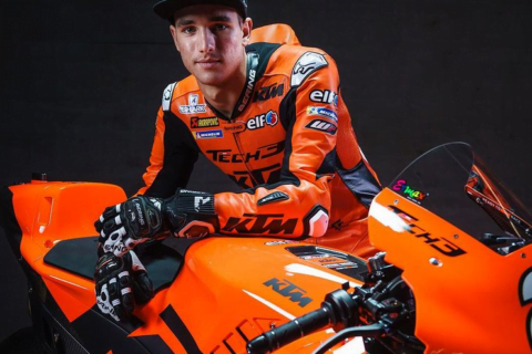 Iker Lecuona est encore un peu vert mais va mûrir sous l'auvent orange ...