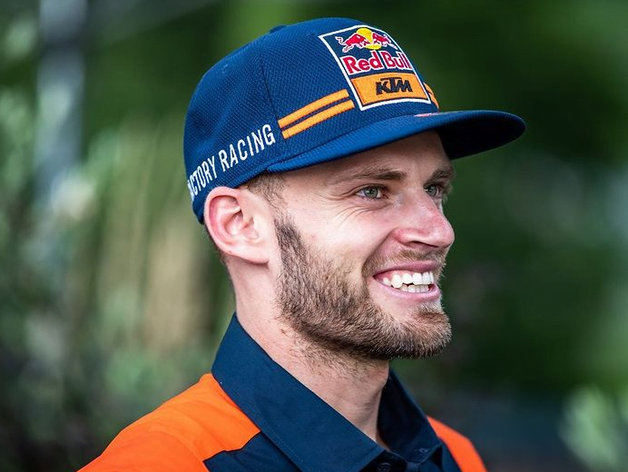 Brad Binder a un modèle ... 