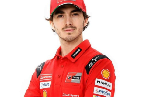 Ducati a accueilli Pecco Bagnaia ...