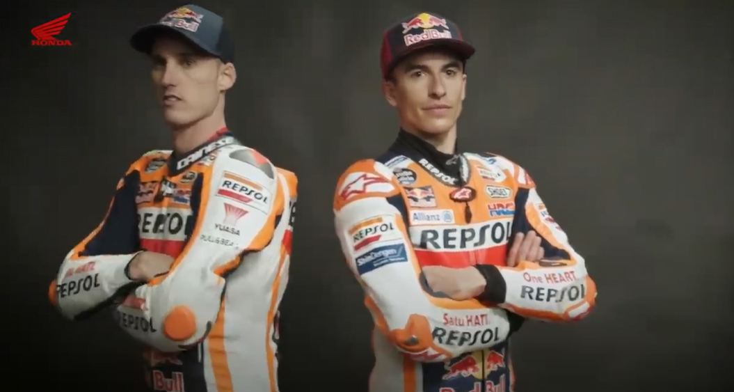 A Repsol Honda apresenta-se...